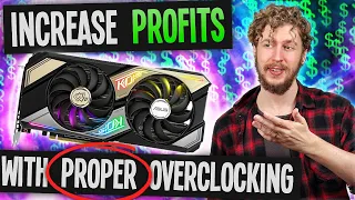 How to Overclock your GPU for Mining (NVIDIA GUIDE) Max profit, hashrate & efficiency on any coin