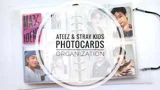 ATEEZ & STRAY KIDS photocards organization | Организация биндера и к-поп карт Стрей Кидс и Эйтиз