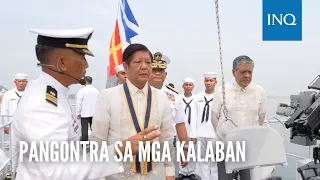 WATCH: Dalawang bagong gunboat ng Philippine Navy, gagamitin sa pagpapatrolya sa WPS | Chona Yu