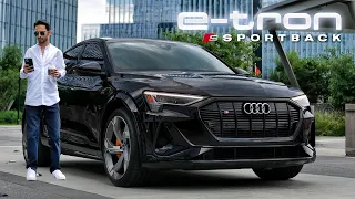 Is Audi e-tron S Sportback Better than a Tesla?! Full Review!