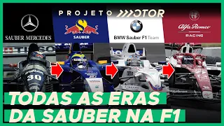 CONHEÇA A HISTÓRIA DA SAUBER E SUAS DIFERENTES ERAS NA F1