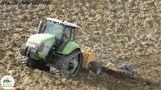 RIPASSO TERRENO PER SEMINA GRANO | CLAAS CHALLENGER 55 + COLTIVATORE DONDI BR40 BIG | F.lli Lefoer