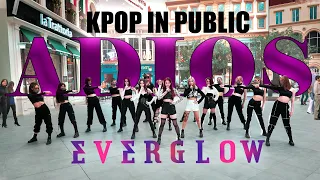 [K-POP IN PUBLIC ONE TAKE] EVERGLOW (에버글로우) - Adios | Dance cover by 3to1