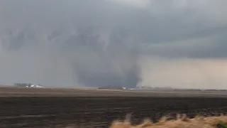 Dusty Tornado, Palmer Iowa. April 12th, 2022