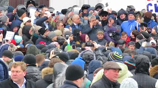 Митинг на площади Советов. Кемерово  27 марта 2018 г ч 2