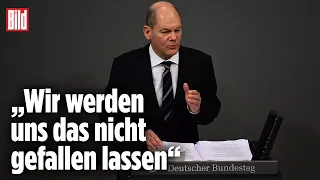 Kampfansage von Kanzler Scholz an Corona-Extremisten | Erste Regierungserklärung + Analyse