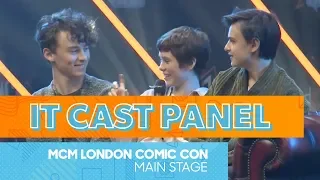 Three Kids and IT Panel | Sophia Lillis, Wyatt Oleff, Jaeden Martell | MCM Comic Con