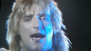 Rod Stewart Tributo em Arte Colagem