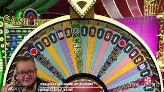 Crazy Time 10x Multiplier 1000x Cash Hunt BIG WIN!!! 😱🤑