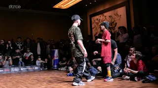 GROM vs RICKY JR [kids - semi] // .stance // FREESTYLE SESSION