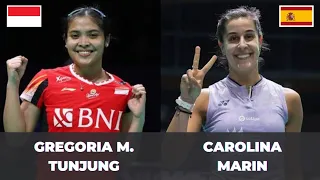 QUEEN GREGORIA! Gregoria Mariska Tunjung (INA) vs Carolina Marin (ESP) | Badminton Highlight