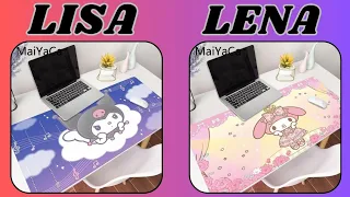 LISA OR LENA 💖 CUTEST SANRIO EDITION ✨ ( part 2 )