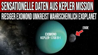 Sensationelle Daten aus Kepler Mission - Riesiger Exomond umkreist wahrscheinlich Exoplaneten