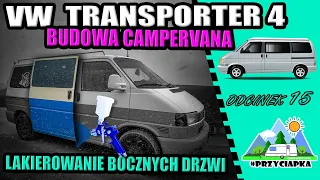 VW T4 - Lakierowanie bocznych drzwi przesuwanych (cz. 15)