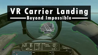 Flying an F14 Tomcat in VTOL VR (I Can't)