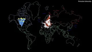 Визуализация ядерной войны между НАТО и Россией