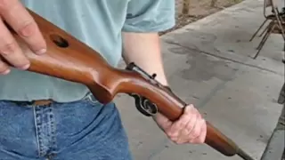 Winchester model 74 .22 Rimfire.