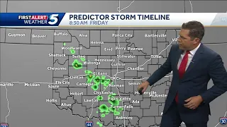 Tomorrow's rain timeline