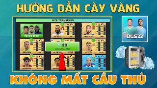 HƯỚNG DẪN CÀY VÀNG KHÔNG MẤT CẦU THỦ TRÊN LIVE TRANSFERS