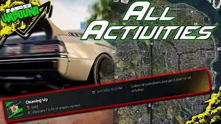 All Activities Locations | Speed Traps/Runs, Long Jumps, & Drift Zones | Need For Speed Unbound