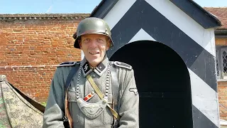 WW2 German Reenactment, (Military Police), Essex 2023