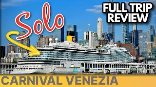 Was a Solo Cruise on The New CARNIVAL VENEZIA Worth It?