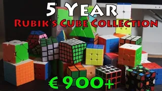 5 year old Rubik's Cube Collection (€900+)