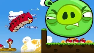 Angry Birds Cannon 3 - MAXIMUM BIRDS VS GIANT PIGGIES!