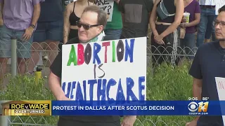 Protests in Dallas after Supreme Court ruling