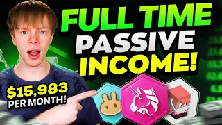 Full Time Passive Income with DeFi Liquidity Pools | Crypto Passive Income