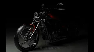 3D Motorcycle Animation (Made in Blender)