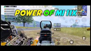 1v4 Clutches Montage Power of MI 11X SNAPDRAGON 870 BGMI