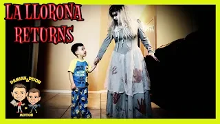 LA LLORONA RETURNS - SHORT FILM | SCARY WEEPING WOMAN | D&D SQUAD BATTLES