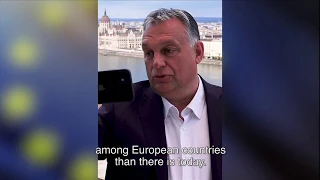 Viktor Orbán, Hungarian Prime Minister on Europe Day