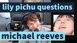 Lily pichu questions michael reeves as Dr. k / Dr. p
