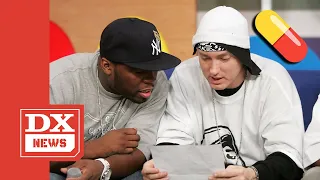 Eminem Recalls 50 Cent “Covering” For Him During Interviews When He Was Too High To Properly Speak