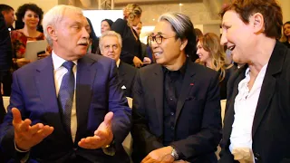 Kenzo Takada и Георгий Полтавченко пообщались на гала-приеме «Санкт-Петербург - столица моды»