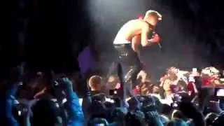 Justin Bieber Performing Baby Shirtless 280413 St Petersburg, Russia  JCC Believe Tour 2013