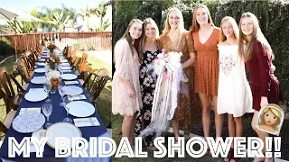 MY BRIDAL SHOWER!