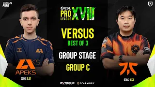 Fnatic vs Apeks [BO3] | GROUP C DAY 3 | ESL Pro League S18 [ENG/FIL]