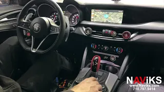 2018 - 2022 Alfa Romeo Stelvio Apple CarPlay + Android Auto (Wired & Wireless) + USB Media Player