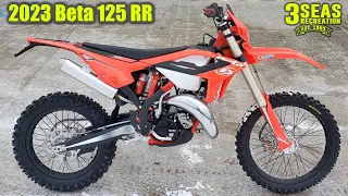 2023 Beta 125 RR 2-Stroke First Look & Walk Around