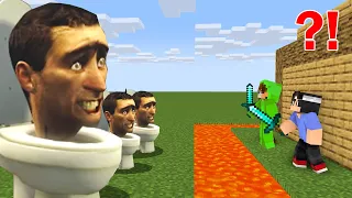 SKIBIDI TOILET VS Most Secure House | Minecraft PE