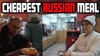 Cheapest Food in Russia, Stolovaya Number 1 Experience in Russia
