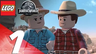 Lego Jurassic World - Walkthrough Part 1 - Prologue (Jurassic Park 1)