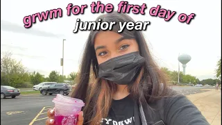 grwm for the first day of junior year + vlog | 2021