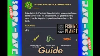 Fishing Planet - In Search Of The Lucky Horseshoe 1 Mission St.Patrick's Day Event