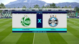 Geromel foi pro Ataque | Juventude x Grêmio | efootball PES 2021 | Patch BMPES (PC)