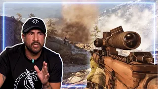 Sniper REACTS to 50. Cal Sniper Mission from Medal of Honor | Experts React