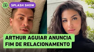 Arthur Aguiar anuncia fim de namoro com Jheny três dias após revelar gravidez com publicidade